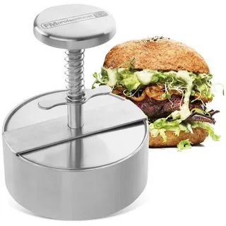 FMprofessional Burgerpresse onesize Edelstahl silber