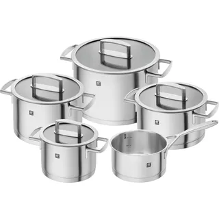 Zwilling Vitality Topf-Set 5-tlg. Kochtopf + Bratentopf + Stieltopf