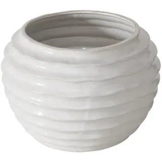 Boltze Home Keramikvase Nanny Ø 17 cm , Keramik , 17 cm , Dekoration, Vasen, Keramikvasen