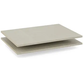 Rauch Möbel ZUBEHÖR, Einlegeböden 2er-Set, Maße 66x1,6x48 cm