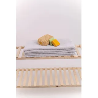 Questo Casa, 5 Stück Handtuch, 100% Baumwolle, Badetuch/Handtuch, Grau, 50x90 cm