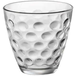 Bormioli Rocco 327500-V42 Packung mit 6 DOTS WASSERGLAS 25,5 CL, Glas, Transparent