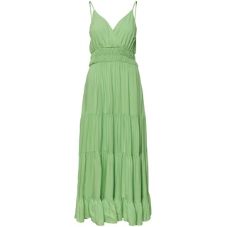 YAS Damen Yassirala Sl Ankle S. Noos Long Dresses, Summer Green, L EU