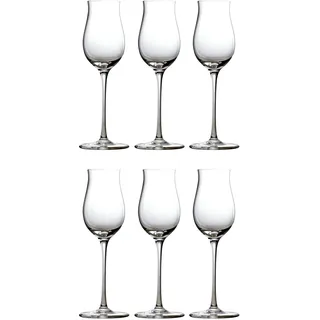 STÖLZLE LAUSITZ Serie Q1 Cognacglas mundgeblasen 6 Stück Inhalt 120 ml