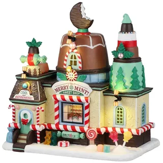 The Merry Mint ! Sweet Shop B/O 4.5V – Lemax COD 45286