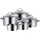 Provence Plus Topf-Set 5-tlg. Bratentopf + Fleischtopf + Stieltopf