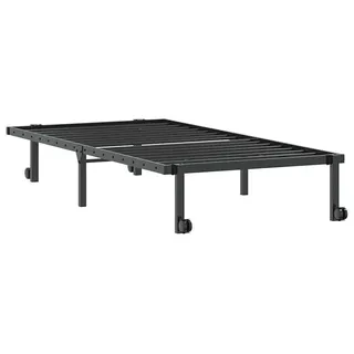 Stahlrahmenbett – Klappbares Einzelbett – Platzsparend – 90x200 cm