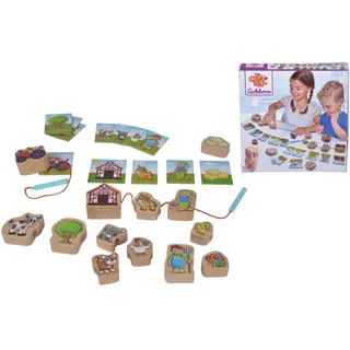 Eichhorn 100005200 - Fädelspiel aus Holz