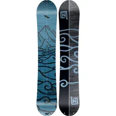 Nitro Snowboards Herren Nomad BRD  ́23, Allmountainboard, Directional Splitboard, Flat-Out Rocker, All-Terrain, Mid-Wide