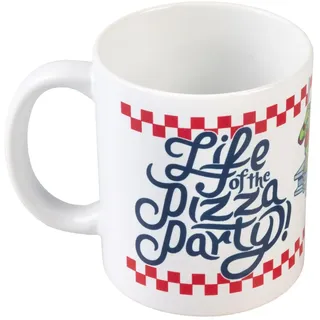 Grupo Erik Ninja Turtles Tasse Kaffeebecher Kaffeetassen Merch Geschenke | Becher Teetasse Größe 8 x 9,5 cm - Fassungsvermögen 350 ml - Coffee Cup Teacup - Offizieller Ninja Turtles Fanartikel