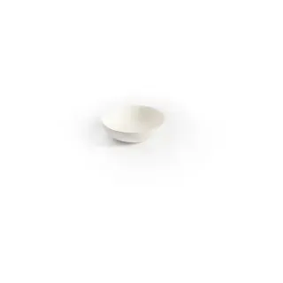 Bagastro Dip Schälchen rund, 80 Stück, Dip Schälchen aus biologisch abbaubarem und nachwachsendem Rohstoff, Maße (Ø x H): 70 x 20 mm, 50 ml