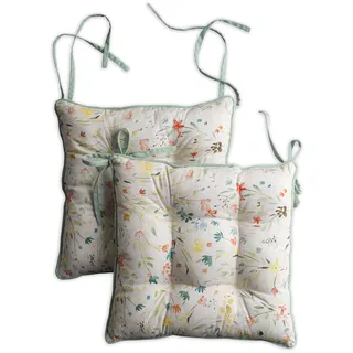 Maison d' Hermine Colmar Satz von 2 Sitzkissen 40 cm x 40 cm | Ostern