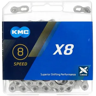 KMC Kette X8 Silber