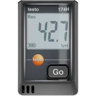 TESTO 0572 1741 02 174 H Temperatur-Datenlogger, Bodenfeuchte-Datenlogger -20 bis 70 °C 0 bis 100% rF