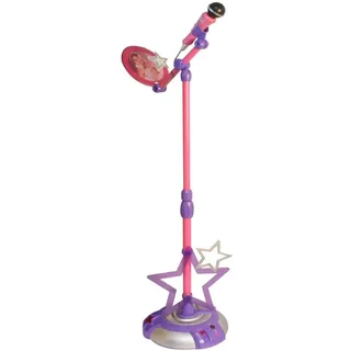 Disney Violetta Standmikrofon - Rosa, Lila, Silber