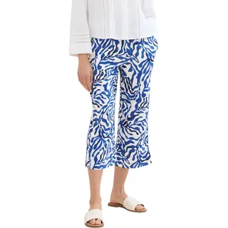 TOM TAILOR Damen Culotte Hosemit Muster