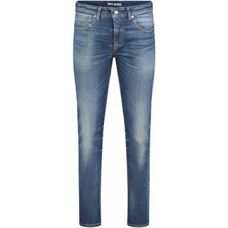 MAC Straight-Jeans »Arne Pipe«, blau