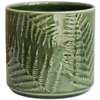 Ivyline Pflanzkübel  Klein  Keramik  Grün