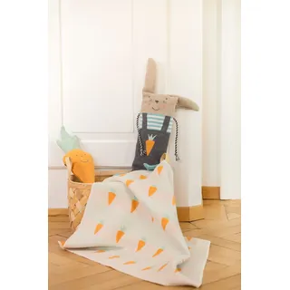 David Fussenegger - Decken-Set Juwel - Hase Rohweiß - (2-teilig) - 90 x 70 cm