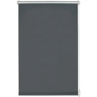 GARDINIA EASYFIX Rollo Thermo Energiesparend, Lichtundurchlässig, Alle Montage-Teile inklusive, Schiefer,