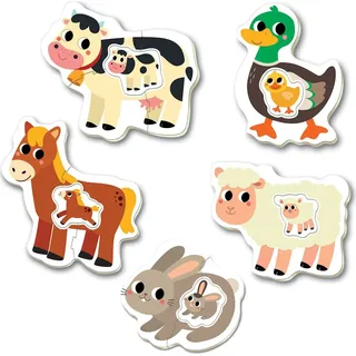 Educa Puzzle. Baby Puzzles the Farm 2x2/2x3/4 Teile