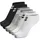 Hmlchevron Sneakersocken Schwarz/Weiß/Grau 41-45