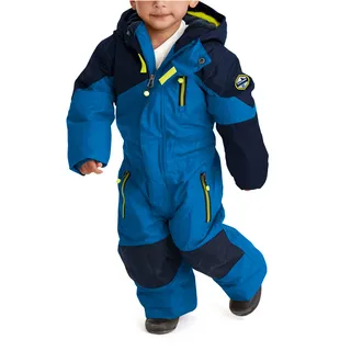 KILLTEC Kesley Mini Skioverall/Schneeanzug mit Kapuze und Schneefang, Königsblau, 122/128, royal