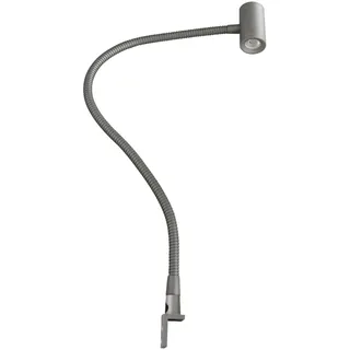 kalb Material für Möbel 3W LED Bettleuchte Leseleuchte Flexleuchte Nachttischlampe Bettlampe Leselampe, Auswahl:1er SET