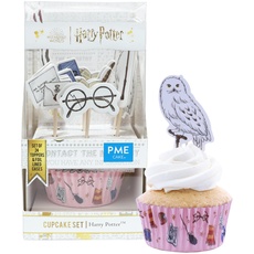 PME Harry Potter Bakförmchen & Tortenaufsatz Set, 24 stück, Harry Potter