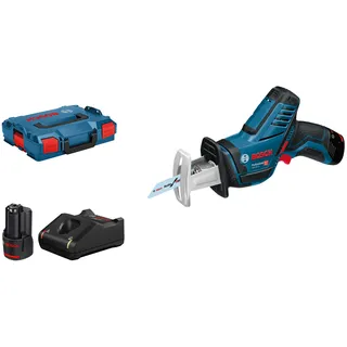 Bosch GSA 12V-14 inkl. 2 x 3,0 Ah + L-Boxx