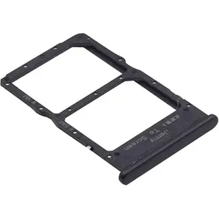 Sim-Karte + Speicherkarte Halter kompatibel für Huawei P40 Lite (JNY-LX1), Midnight Black