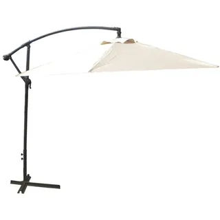 LEX Ampelschirm Ø 3m mit Kurbel, beige