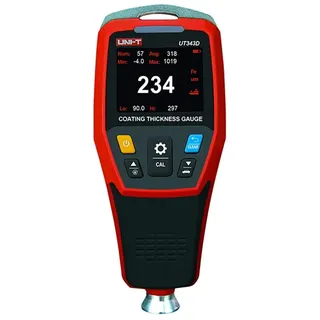 Uni-t Ut343d Lackdickenmesser - Red / Grey - One Size