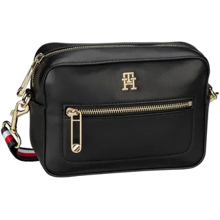 Tommy Hilfiger Iconic Camera Bag Umhängetasche Kunstleder Black