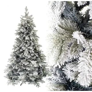 Weihnachtsbaum Schnee Christbaum Künstlicher Tree Tanne Hohe Qualität 220 cm