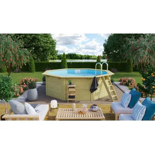 Karibu Pool Modell 1 X Set KDI mit Innenhülle Blau