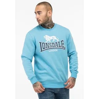 Lonsdale Lawins Sweatshirt Blau/Weiß L