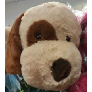 IDENA 40210 Plüsch Hund XXL hellbraun, 100 cm