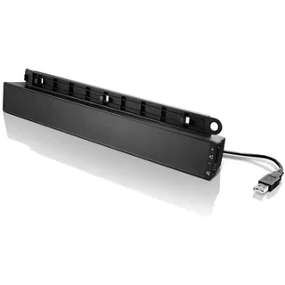 Lenovo USB Soundbar 2.0 PC-Lautsprecher Schwarz