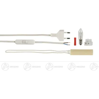 Bauteilsatz für Schwibbogen 10 Kerzen BxHxT 1,5 cmx5,7 cmx1,5cm NEU Erzgebirge