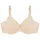 Damen BH Body Make-Up Minimizer WP mit Bügel Gepolstert Verstellbare Träger 80C Nude Beige