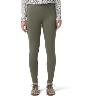 HUE Damen-Leggings aus ultraweicher Baumwolle mit breitem Bund, lang und als Capri-Hose, Bungeeseil, Groß