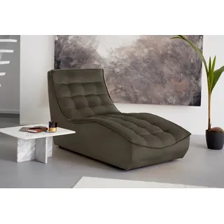 Calia Italia Chaiselongue »Banjo, Designsofa, erstklassiger Sitzkomfort, als Einzelelement« oder als Modulsofa mit den passenden Erweiterungselementen stellbar, braun
