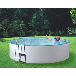 Konifera AMRUM 1 Rundpool 360 x 90 cm inkl. Sandfilteranlage, Skimmer, Poolleiter