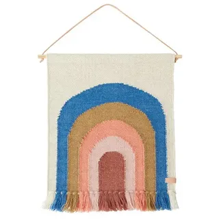Oyoy Mini Wandteppich Oym-049-601 - Mini Rainbow Blue - One Size