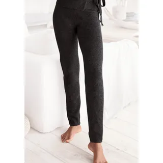 LASCANA Strickhose aus weichem Strick, Loungewear, grau