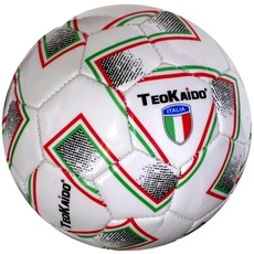 Polierter Fußball für Training oder Spiel, Größe 2 weiß, für Kinder, Durchmesser 16 cm