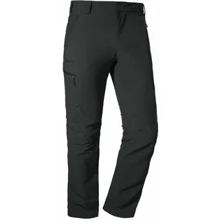 Schöffel Herren Pants Folkstone komfortable und leichte Wanderhose mit Stretch-Material, robuste Outdoor Hose mit sportlichem Schnitt, Asphalt, 60