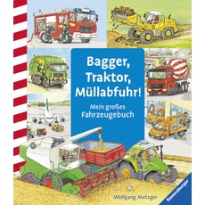 Bild Bagger, Traktor, Müllabfuhr!