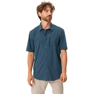 Vaude Seiland Iv Kurzarmhemd - Dark Sea - 3XL